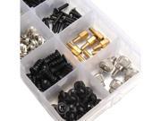 206PCS Computer Screws Kit with tweezer for Motherboard PC Case CD ROM Hard Disk