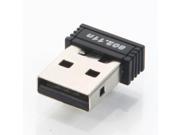 GE LW04 150C4 150Mbps Mini Wireless USB Adapter Black