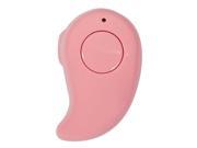 S530 Super Mini Smart Bluetooth V4.0 EDR Headset for iPhone Sumsung Smartphone Pink