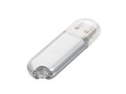 16GB Portable Transparent USB Flash Drive Silver