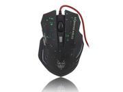 2054 6D Wired Gaming Mouse Green