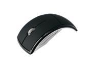 Foldable Mouse 2.4G Wireless Optical Mouse Black