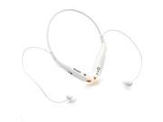 HV 800 Sports Wireless Bluetooth Stereo Neckband Headset for Cellphone PC Laptop White