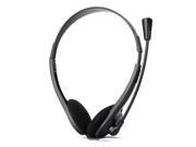 OVLENG OV L900MV 3.5mm Wired Stereo Headphone with Microphone Black