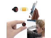 Universal Type Button Style 1 to 2 High fidelity Bluetooth Stereo Headset Black