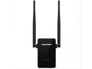 Comfast CF WR302S 300M Dual 5dBi Antenna Signal Booster Wireless WiFi Repeater Expander Black