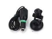 Car Charger with Bracket for SJ4000 Camera Black