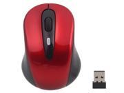 2.4G Wireless Optical 800 1600cpi Mouse for PC Laptop Red