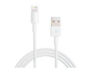 1m 8pin Quick Charging Data Cable for iPhone 6 Plus 5 5C 5S iPad Mini Air iTouch 5 White