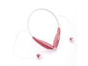HV800 EDR2.1 Head mounted Wireless Bluetooth Stereo Sporty Headset Pearl Pink