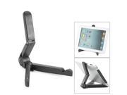 Universal Portable Multi Angle V shaped Holder Stand for Tablet PC Cellphone Black