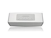 KB01 Wireless Bluetooth Speaker with TF Card Slot for PC Cellphone Silver