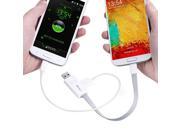 3 in 1 Multifunctional Charging Data Sync OTG Cable White