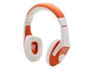 VYKON MQ44 3.5mm Detachable Cable Headphones Headset with Microphone and On cable Sound Control Orange