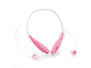 HV800 EDR2.1 Head mounted Wireless Bluetooth Stereo Sporty Headset Pink