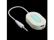 BM E9 Bluetooth V3.0 Mini Audio Receiver White