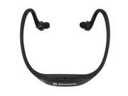S09 Bluetooth 3.0 EDR Stereo Headphone with Hands free Calls Function Black