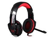 KOTION EACH G9000 3.5mm Stereo Gaming Headphone for PC Black Red