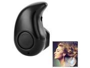 S530 Mini Concealed Wireless Bluetooth V4.0 In Ear Earphone with Microphone Black