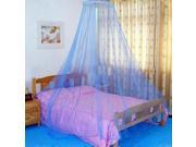 Round Lace Mosquito Bed Canopies Netting Blue