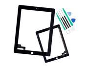 Touch Screen Digitizer with Detaching Tools for iPad 2 Black