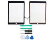 Professional Touch Screen for iPad Air with Tools Black