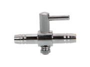 1 outlet Stainless Steel Aquarium Air Distributor Lever Valve
