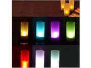 3Pcs LED Electronic Candle Light Color Change Sensor Flicker
