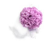 Lavender Silk Rose Kissing Balls Wedding Flower Decorations