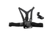 Chest Strap Mount Harness with J Hook Buckle for Gopro 3 2 Black