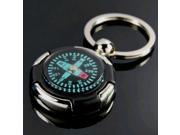 Mini Portable Keychain Ring Precise Accurate Compass for Outdoor Camping Hiking