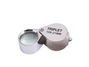 New 10x 21mm Jewelers Eye Loupe Magnifier Magnifying Glass