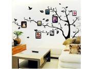 Black Wall Decal Sticker Removable Photo Frame Tree Family Quote Branches Home Decor Left