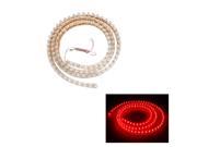 120cm 120 LED Flexible Car Strip Lights Bulb Line Red