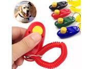 New Style Dog Click Button Clicker Training Red
