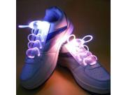1 Pair LED Flashing Luminous Round Shoelaces Seven Colors