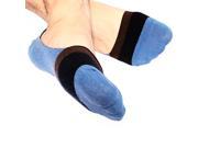 Men’s Breathable Antibacterial Bamboo Fiber Low Cut Ankle Socks Blue Black Brown Free Size