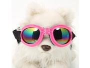 Fashionable Decorative Practical Resin Dog Sunglasses Pink
