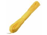 6mm Outdoor Practical Nylon Desert Parachute Cord Rope Yellow 10m Length