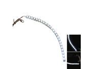 24 LED Flexible Strip Car Lights Grill Light White 12V