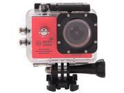 SJ7000 2.0 LCD 1080p Wifi 170° Wide angle Outdoor Waterproof Sport Camcorder Red