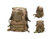 40L 3D Outdoor Military Rucksacks Tactical Backpack Camping Hiking Trekking Bag Sand Camouflage