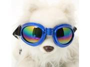 Fashionable Decorative Practical Resin Dog Sunglasses Blue