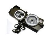 Plastic Glass Military Army Geology Lensatic Compass Multifunctional Camping Exploration Wild Survival Tool with Fluorescent Light