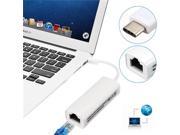 Type C To RJ45 Ethernet Lan Network Port USB 3.1 Adapter For Apple New Macbook
