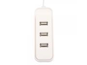 Newly Sliding Type Hi speed 4 port USB 2.0 Hub OTG White