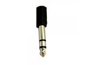 1 8 3.5mm Female to 1 4 6.5mm Male Plug Stereo Adapters