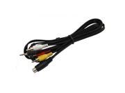 5 FT S Video to 3 RCA Composite AV Cable