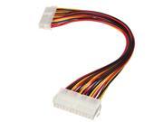 30CM ATX 24 Pin Male to Female Extension Cable Internal PC PSU TW Power Lead