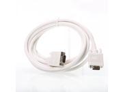 3m 3 4 VGA Male to Male Extension Monitor Cable White